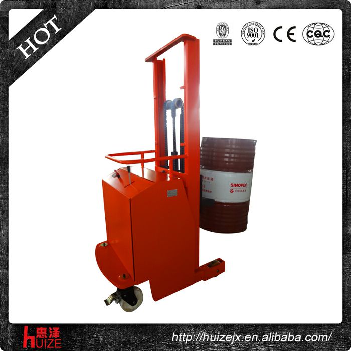 2半電動(dòng)配重油桶車(chē)（無(wú)底腿，只堆垛，不翻轉）